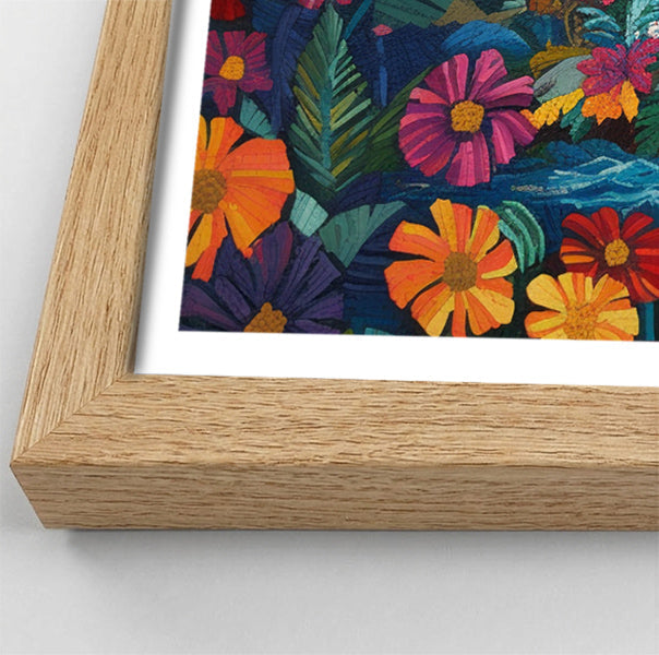 Elephant Waterfall Jungle Caribbean wall art view 76