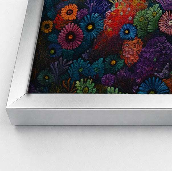 Tropical Fish Coral Black Caribbean wall art view 58