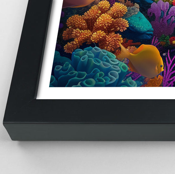 Colorful Tropical Fish Caribbean wall art view 70