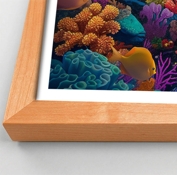 Colorful Tropical Fish Caribbean wall art view 82