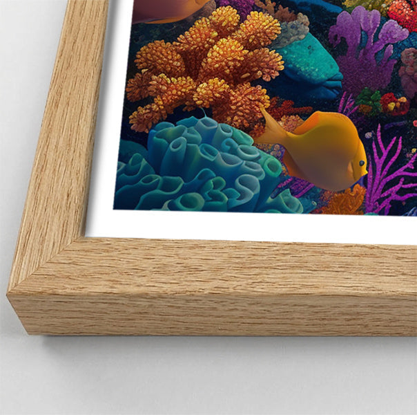 Colorful Tropical Fish Caribbean wall art view 76