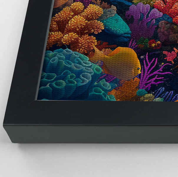 Colorful Tropical Fish Caribbean wall art view 28