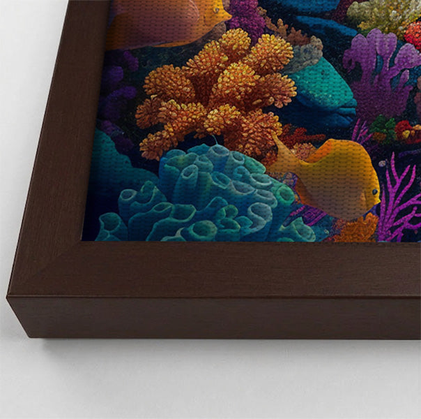 Colorful Tropical Fish Caribbean wall art view 34