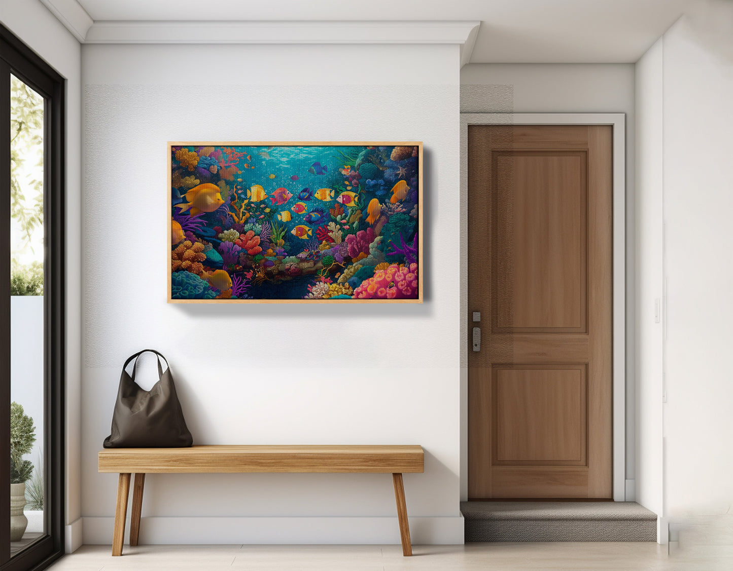 Colorful Tropical Fish Caribbean wall art view 53