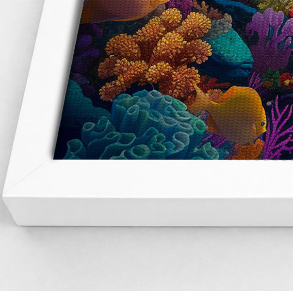 Colorful Tropical Fish Caribbean wall art view 64