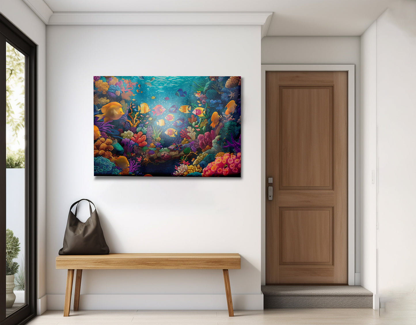 Colorful Tropical Fish Caribbean wall art view 23