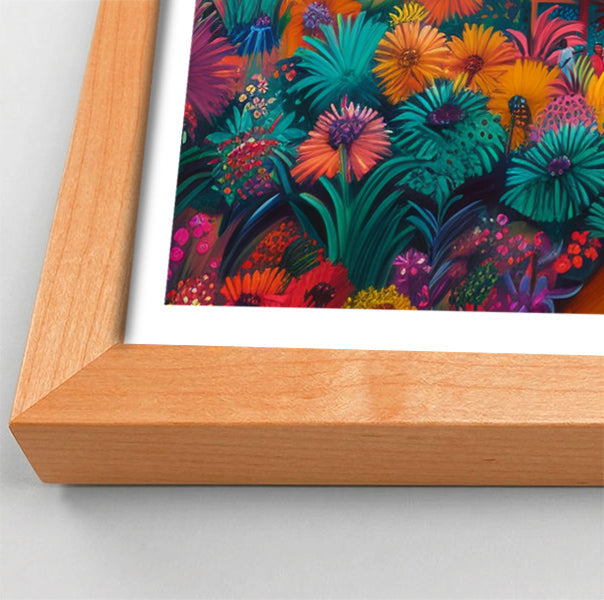 Haitian Village Landscape Caribbean wall art view 82
