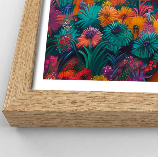 Haitian Village Landscape Caribbean wall art view 76