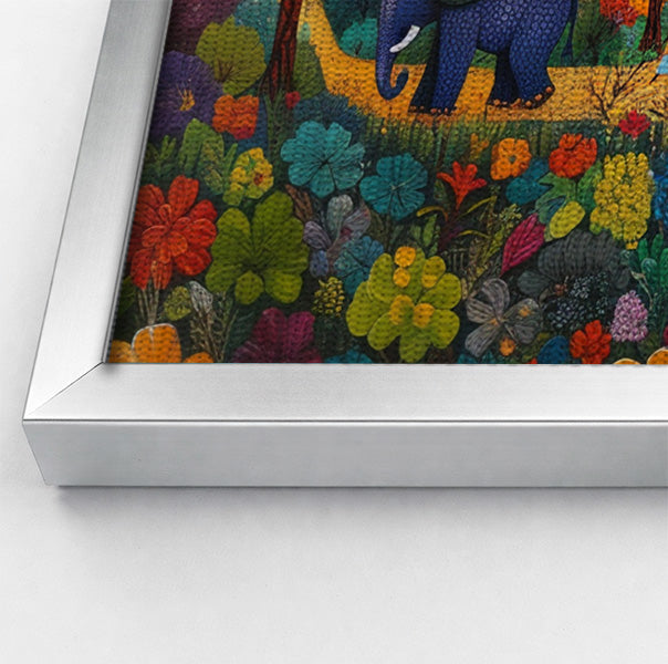 Tropical Village Elephant Caribbean wall art view 58