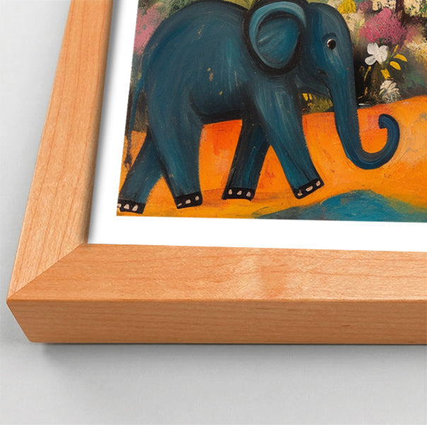 Elephant Village Parade Caribbean wall art view 82