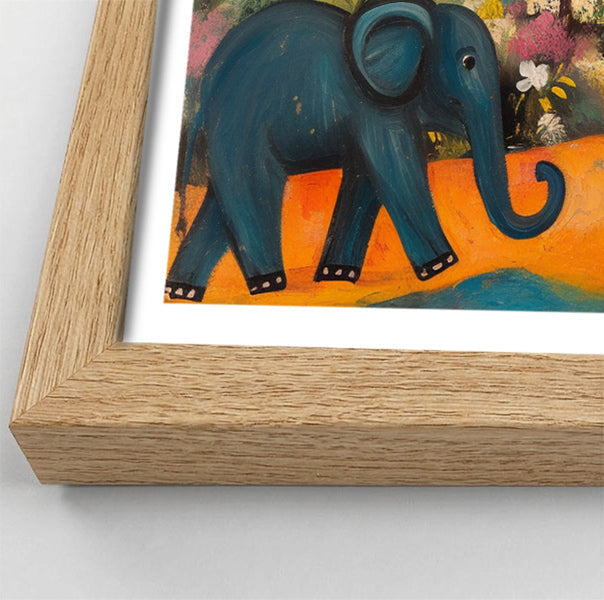 Elephant Village Parade Caribbean wall art view 76