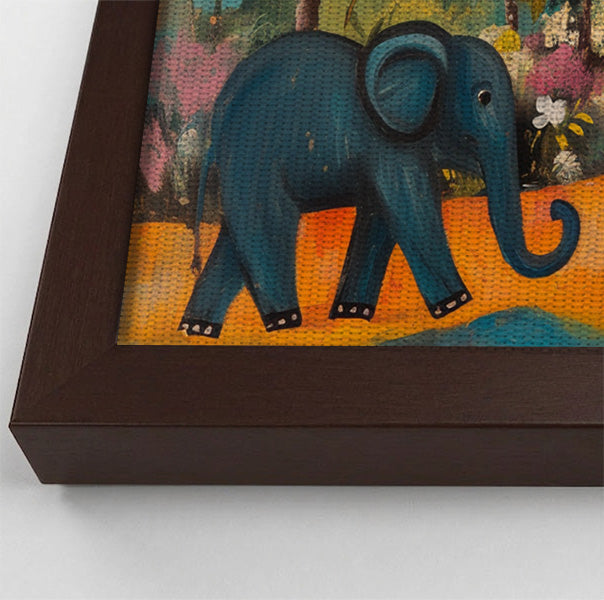 Elephant Village Parade Caribbean wall art view 34