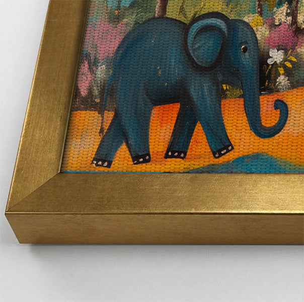 Elephant Village Parade Caribbean wall art view 40