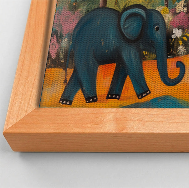 Elephant Village Parade Caribbean wall art view 46