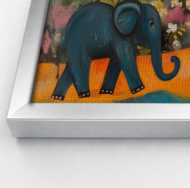 Elephant Village Parade Caribbean wall art view 58