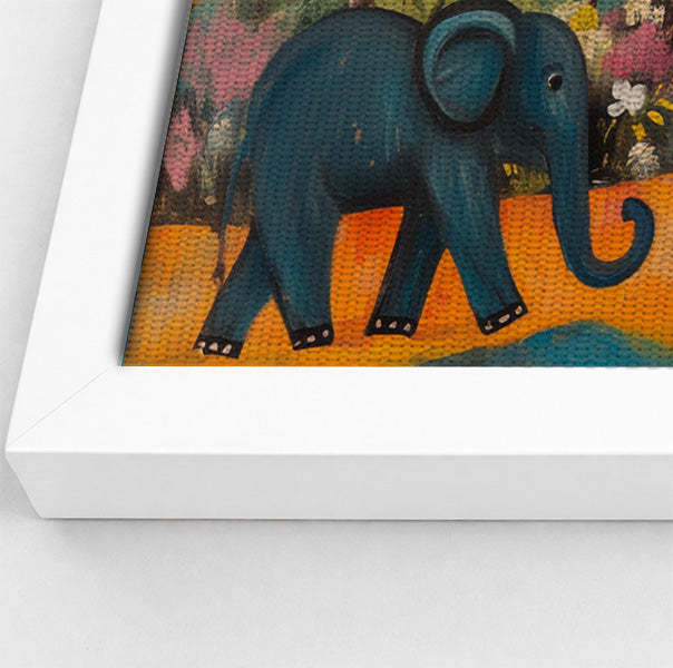 Elephant Village Parade Caribbean wall art view 64