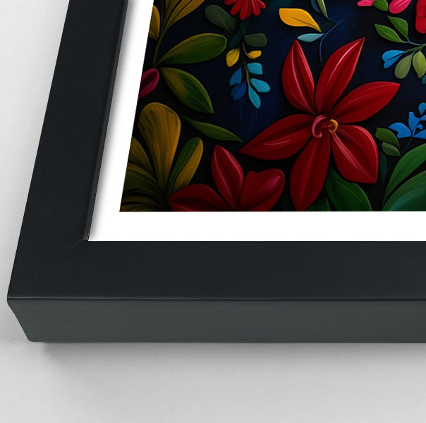 Tropical Bird Floral Caribbean wall art view 70