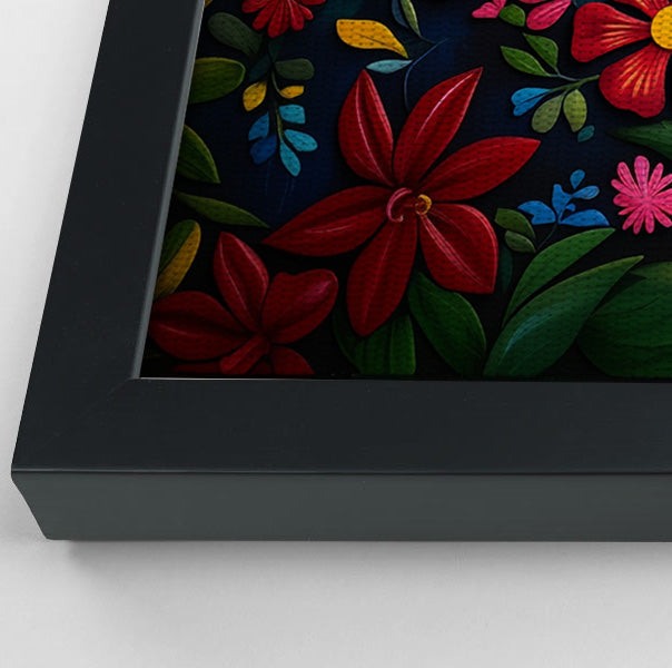 Tropical Bird Floral Caribbean wall art view 28