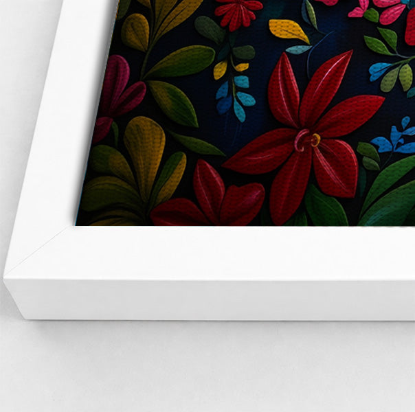 Tropical Bird Floral Caribbean wall art view 64
