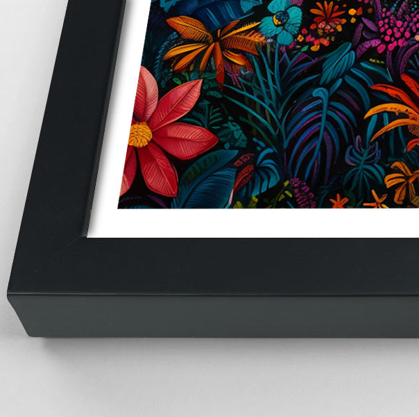 Leopard Jungle Moon Caribbean wall art view 70