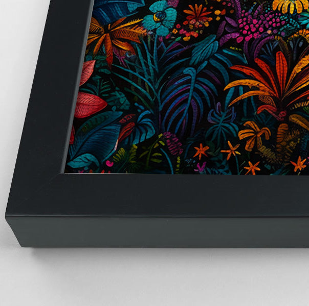 Leopard Jungle Moon Caribbean wall art view 28