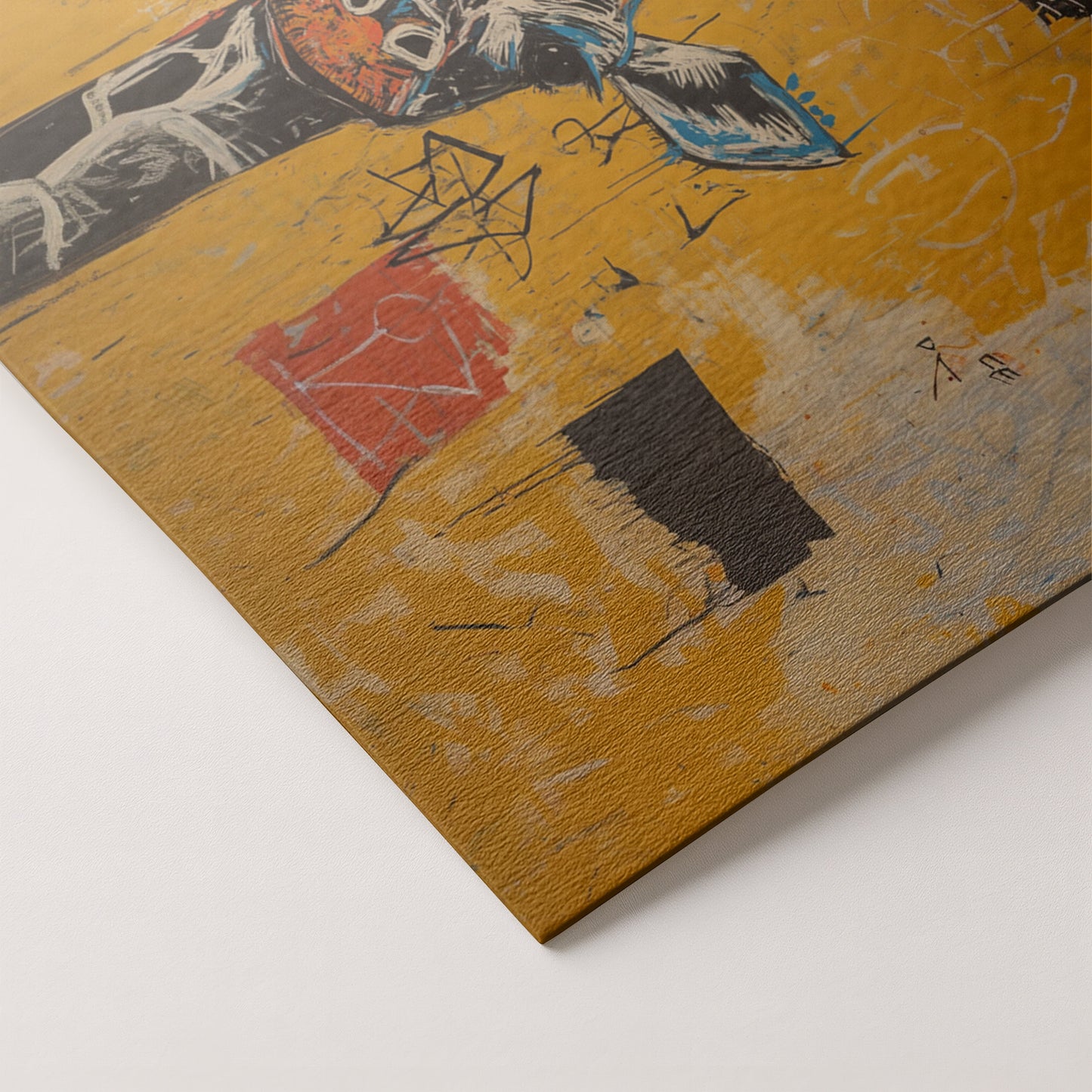 Urban Giraffe Graffiti African American canvas print artwork by MoomZee Artwork