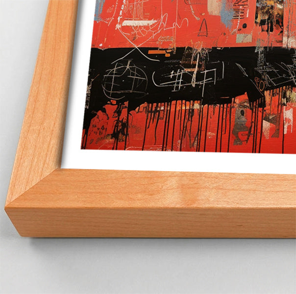 Elephant Graffiti African American canvas print view 82