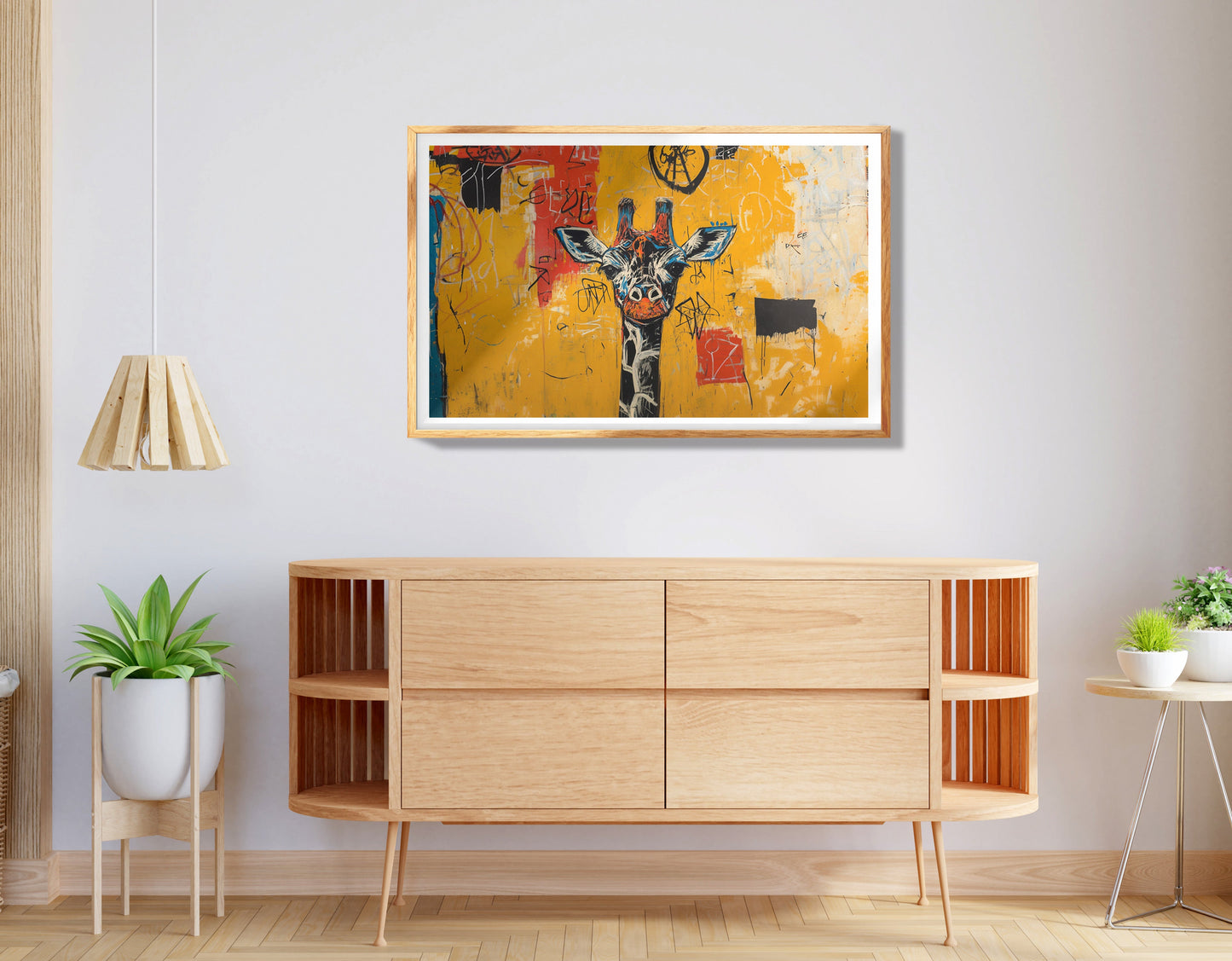 Graffiti Taxi Urban Black African American canvas print view 74