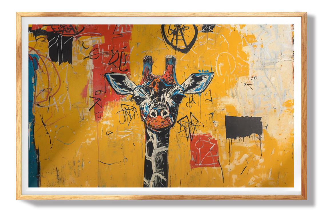 Graffiti Taxi Urban Black African American canvas print view 73