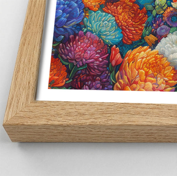 Black Mermaid Coral Reef African American canvas print view 76