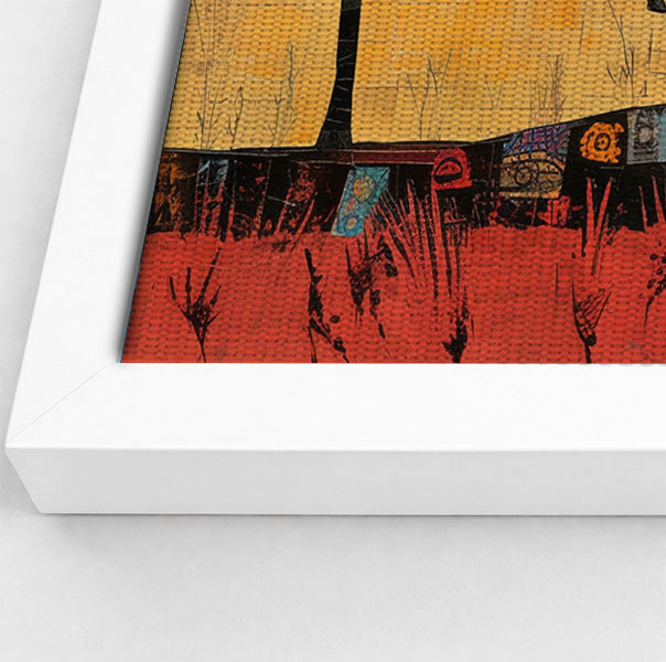 Elephant Sunset Abstract African American abstract art view 64