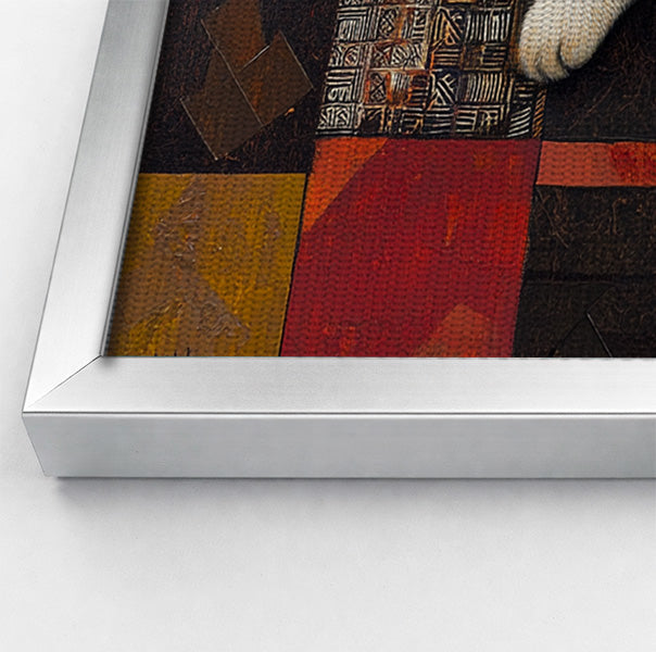 Sleeping Cat Quilt African American canvas print view 58