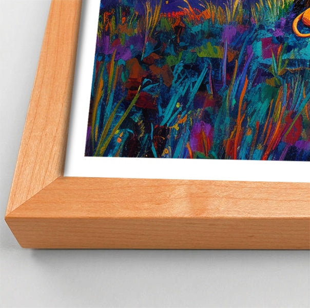 Lion Sunset Safari Black African American canvas print view 82