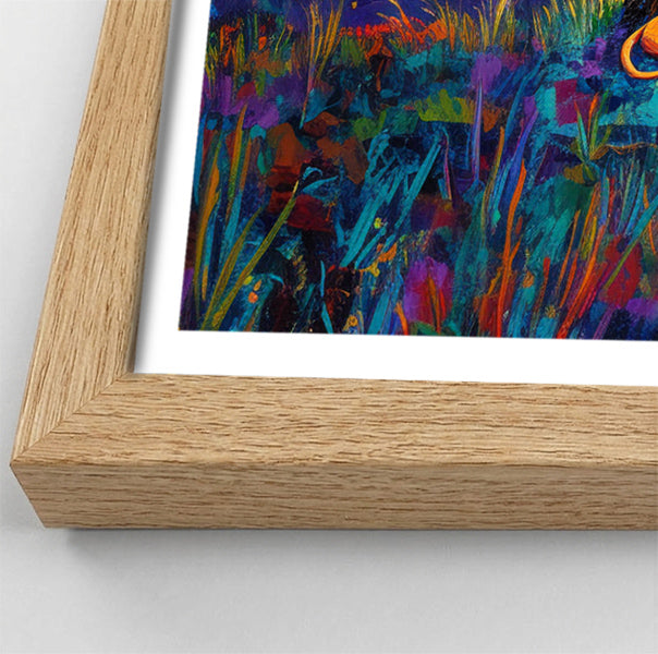 Lion Sunset Safari Black African American canvas print view 76