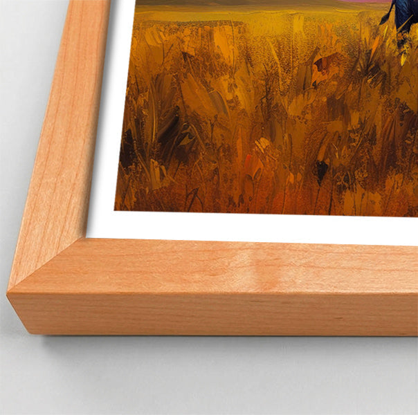 Elephant Herd Sunset African American canvas print view 82