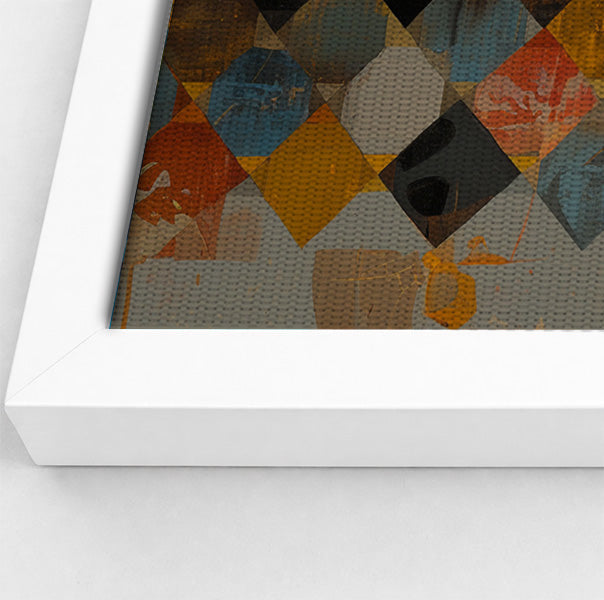Sleeping Cat Window Quilt African American canvas print view 64