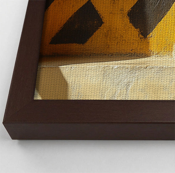 Orange Cat Geometric Sunlight African American abstract art view 34
