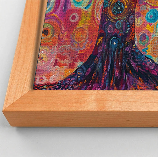 Black Woman Tree Meditation African American wall art view 46