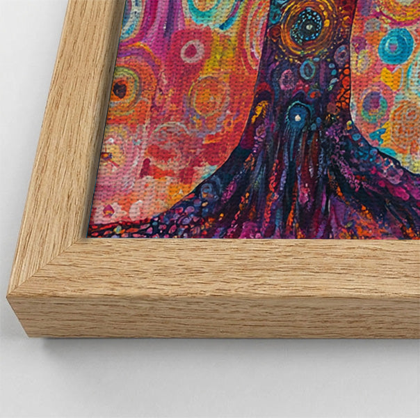 Black Woman Tree Meditation African American wall art view 52