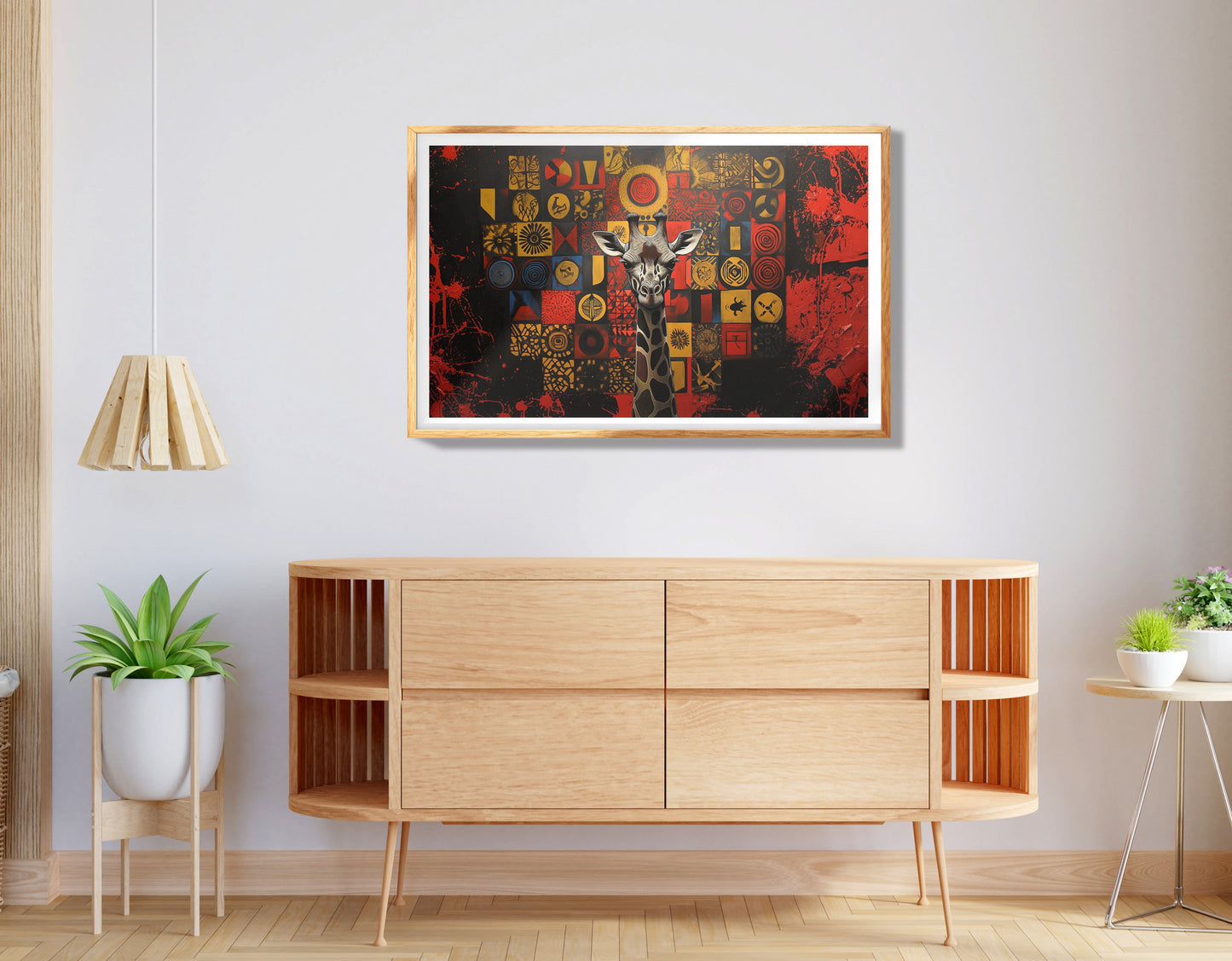 Black Woman Tree Meditation African American wall art view 74