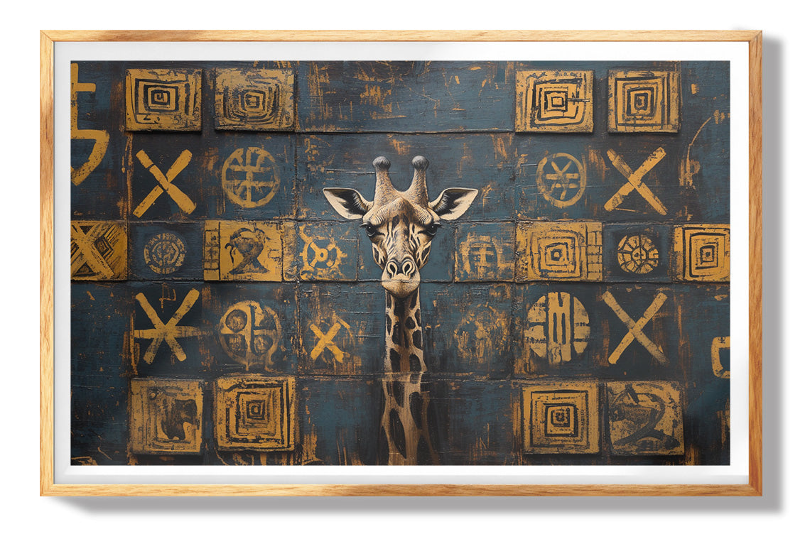 Elephant Moon Reflection African American canvas print view 73