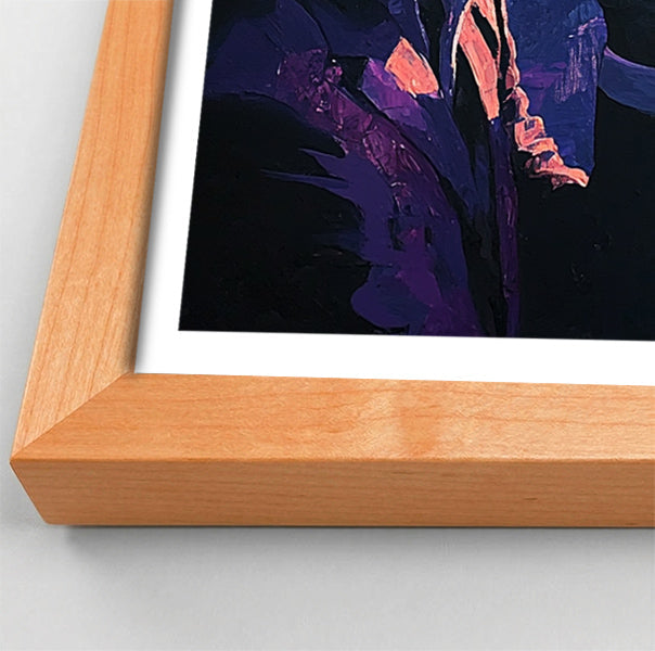 Black Man Tropical Sunset African American wall art view 82