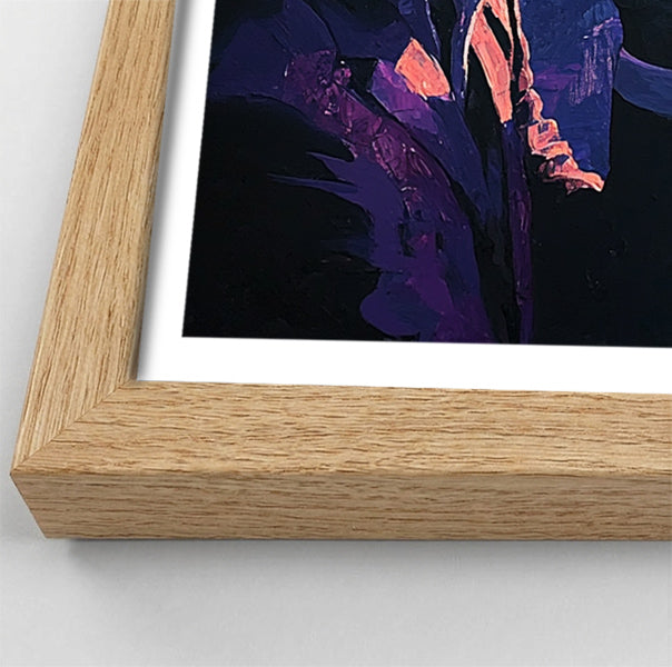 Black Man Tropical Sunset African American wall art view 76