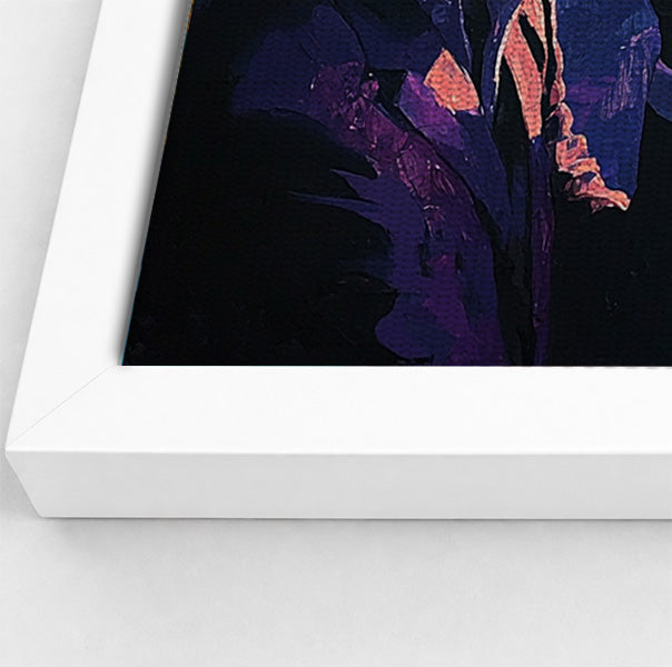 Black Man Tropical Sunset African American wall art view 64