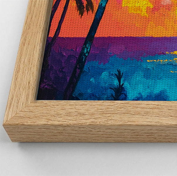 Black Man Ocean Sunset African American wall art view 52