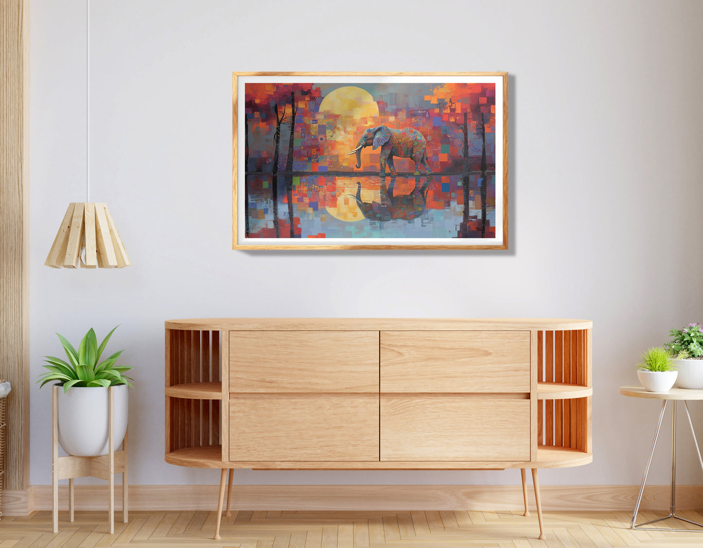 Black Man Ocean Sunset African American wall art view 74