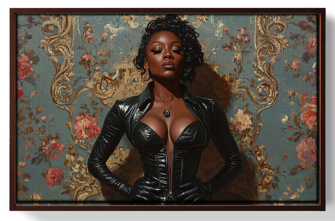 Powerful Black Woman Portrait African American wall art view 31