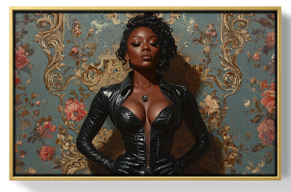 Powerful Black Woman Portrait African American wall art view 37