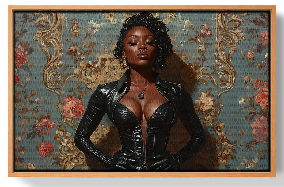 Powerful Black Woman Portrait African American wall art view 43