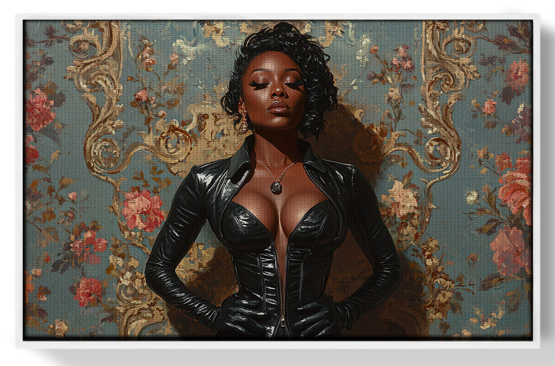 Powerful Black Woman Portrait African American wall art view 61